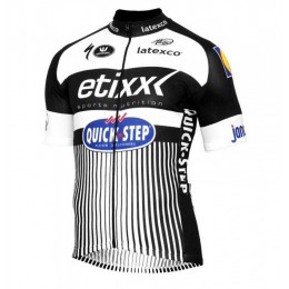 2016 Etixx Quick Step Wielershirt Met Korte Mouwen Wit