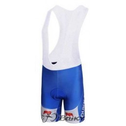 Omega Pharma-Quick Step Innergetic Korte Fietsbroeken Bib Blauw Wit