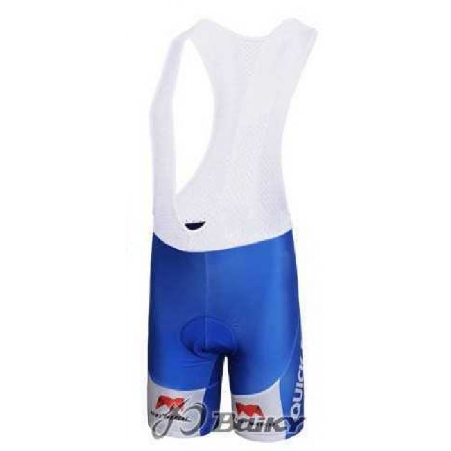 Omega Pharma-Quick Step Innergetic Korte Fietsbroeken Bib Blauw Wit Omega Pharma-Quick Step Innergetic Korte Fietsbroeken Bib Blauw Wit