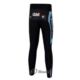 Omega Pharma Quick Step Pro Team Lange Fietsbroeken Blauw Wit