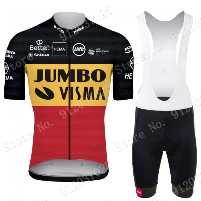 Jumbo Visma Belgium 2021 Team Fietskleding Set Wielershirts Korte Mouw+Korte Fietsbroeken Bib TWYBVq Jumbo Visma Belgium 2021 Team Fietskleding Set Wielershirts Korte Mouw+Korte Fietsbroeken Bib TWYBVq