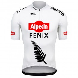 Alpecin Fenix New Zealand Pro Team 2021 Fietsshirt Korte Mouw EZMmq5