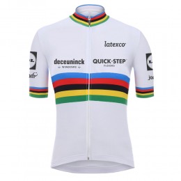 White Champion Quick Step Pro Team 2021 Fietsshirt Korte Mouw I1Pgn2