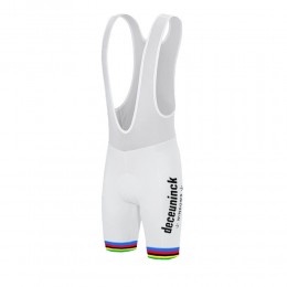 White Champion Quick Step Pro Team 2021 Korte Fietsbroeken Bib EK7PBr