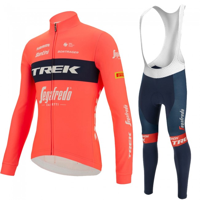 Fietskleding Profteams 2022 Trek Segafredo Pro Fietsshirt Lange Mouw+Lange Fietsbroek Bib rood CiRUQ Fietskleding Profteams 2022 Trek Segafredo Pro Fietsshirt Lange Mouw+Lange Fietsbroek Bib rood CiRUQ