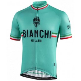 Wielerkleding Profteams 2020 BIANCHI MILANO Isalle Wielershirt Met Korte Mouwen Groen