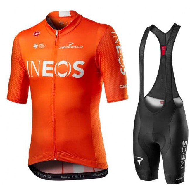 Wielerkleding Profteams 2020 TEAM INEOS Training Edition Set Competizione Wielershirt Met Korte Mouwen+Competizione Salo Wielerkleding Profteams 2020 TEAM INEOS Training Edition Set Competizione Wielershirt Met Korte Mouwen+Competizione Salo