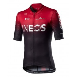 Wielerkleding Profteams 2020 TEAM INEOS Competizione Wielershirt Met Korte Mouwen Langer RV