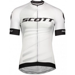Wielerkleding Profteams 2020 SCOTT RC Pro Wielershirt Met Korte Mouwen Wit
