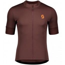 Wielerkleding Profteams 2020 SCOTT ENDURANCE 10 Wielershirt Met Korte Mouwen Marrone