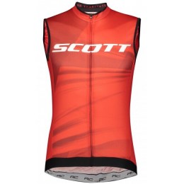 Wielerkleding Profteams 2020 SCOTT RC Pro Maglia Senza Maniche Rood