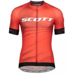 Wielerkleding Profteams 2020 SCOTT RC Pro Wielershirt Met Korte Mouwen Rood