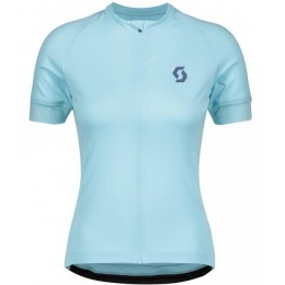 Wielerkleding Profteams 2020 Dames SCOTT ENDURANCE 10 Wielershirt Met Korte Mouwen Blauw