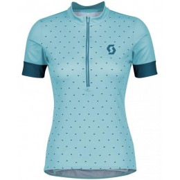 Wielerkleding Profteams 2020 Dames SCOTT Endurance 20 Wielershirt Met Korte Mouwen Blauw