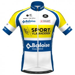 Wielerkleding Profteams 2020 Sport Vlaanderen-Baloise Vermarc Wielershirt Met Korte Mouwen