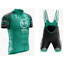 Wielerkleding Profteams 2020 VITAL CONCEPT Fietskleding Set Fietsshirt Met Korte Mouwen+Koersbroek Korte