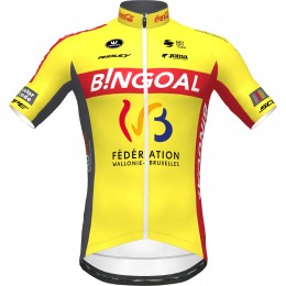 Wielerkleding Profteams 2020 WALLONIE-BRUXELLES Wielershirt Met Korte Mouwen