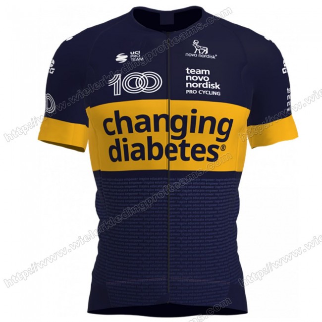 Novo Nordisk 2021 Wielershirt Korte Mouw EHUOL Novo Nordisk 2021 Wielershirt Korte Mouw EHUOL