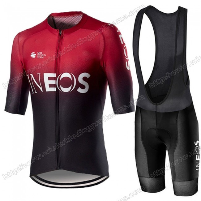 INEOS 2020 Fietskleding Set Fietsshirt Met Korte Mouwen+Korte Koersbroek Bib UIGKY INEOS 2020 Fietskleding Set Fietsshirt Met Korte Mouwen+Korte Koersbroek Bib UIGKY
