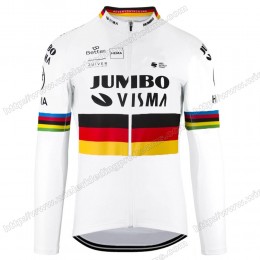 Jumbo Visma 2020 Germany Wielershirts Lange Mouw TOVSW