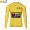 Winter Thermal Fleece Jumbo Visma 2020 Tour De France Wielershirts Lange Mouwen AQBNP