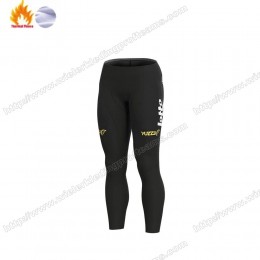 Winter Fleece Lotto Soudal Pro Team 2021 Lange Fietsbroeken Bib RSKJL