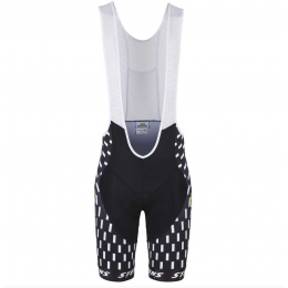 2016 GSG Wielershirt Korte Fietsbroeken Bib Zwart Wit