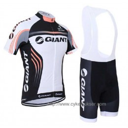 Goedkoop Giant 2014 Race Fietskleding Set Fietsshirt Met Korte Mouwen+Korte Koersbroek