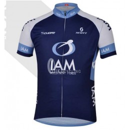 Teams IAM Wielershirt Met Korte Mouwen