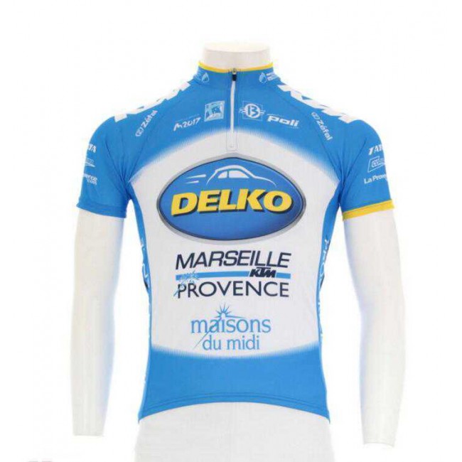 2016 KTM-Delko Marseille Provence Wielerkleding Pro Wielershirt Met Korte Mouwen Blauw 2016 KTM-Delko Marseille Provence Wielerkleding Pro Wielershirt Met Korte Mouwen Blauw