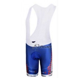 Katusha Russia Korte Fietsbroeken Bib Wit Rood