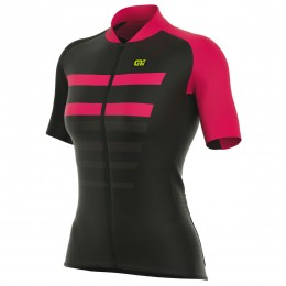 Dames Ale R-EV1 Piuma-Roze Wielershirt Korte Mouw