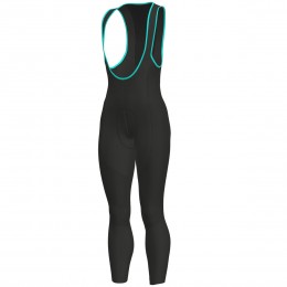 Dames Ale Klimatik Klimawind DWR-Zwart Lange Fietsbroeken Bib