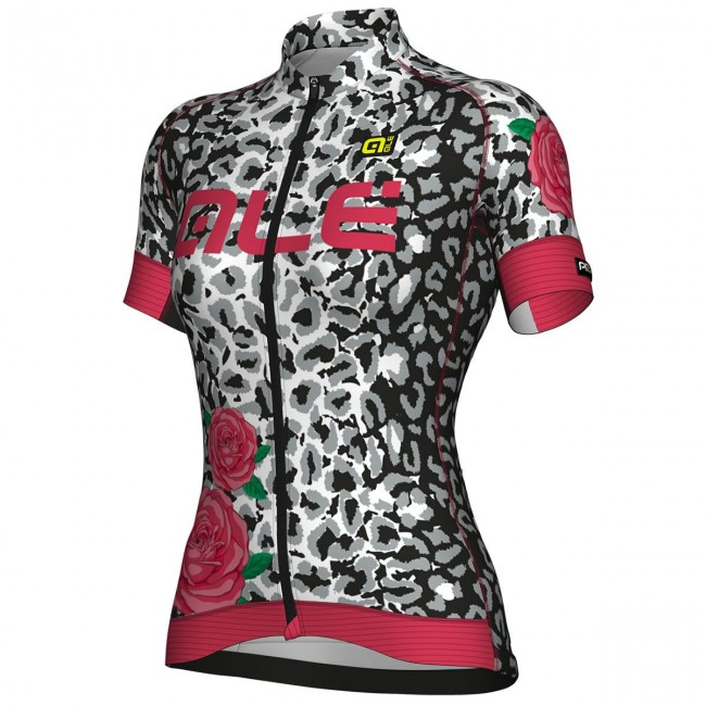 Dames Ale Graphics PRR Agguato-Wit Wielershirt Korte Mouw Dames Ale Graphics PRR Agguato-Wit Wielershirt Korte Mouw