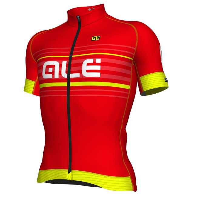 Ale Graphics PRR Salita-Rood Wielershirt Korte Mouw Ale Graphics PRR Salita-Rood Wielershirt Korte Mouw