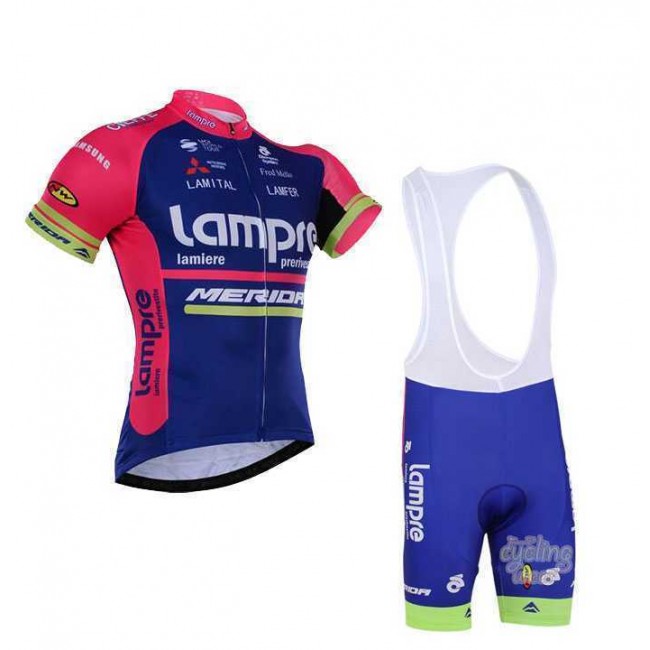 2016 Lampre Merida Fietskleding Set Fietsshirt Met Korte Mouwen+Korte Koersbroek 2016 Lampre Merida Fietskleding Set Fietsshirt Met Korte Mouwen+Korte Koersbroek