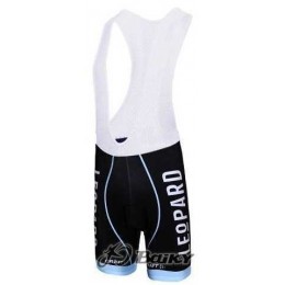 Leopard Trek Pro Team Lange Fietsbroeken Bib Zwart Blauw Wit