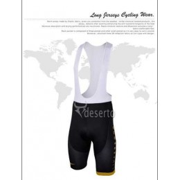 Livestrong Korte Koersbroek Zwart Geel 2013