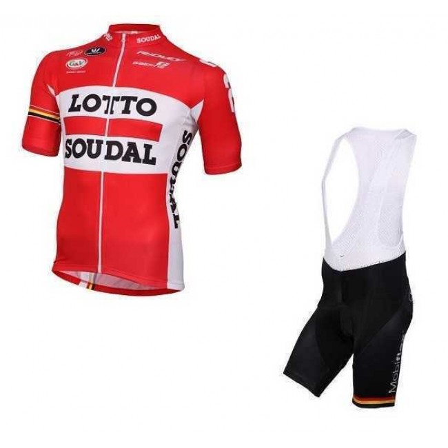 2016 LOTTO SOUDAL Fietskleding Set Fietsshirt Met Korte Mouwen+Korte Koersbroek Rood-1 2016 LOTTO SOUDAL Fietskleding Set Fietsshirt Met Korte Mouwen+Korte Koersbroek Rood-1