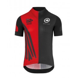 Nouveau 2018 Assos SS.Capeepicx Wielershirt Korte Mouw Zwart Rood