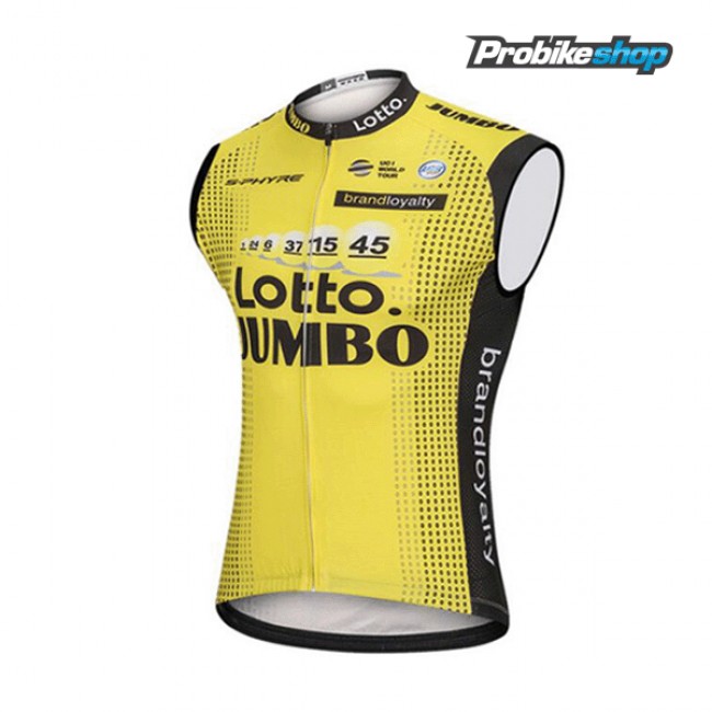 2018 Lotto Jumbo Wielershirt Mouwloze 2018 Lotto Jumbo Wielershirt Mouwloze