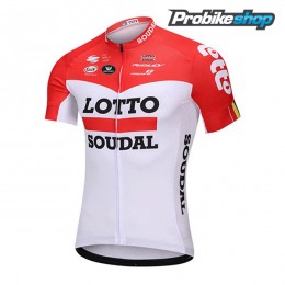 2018 Lotto Soudal Wielershirt Korte Mouw