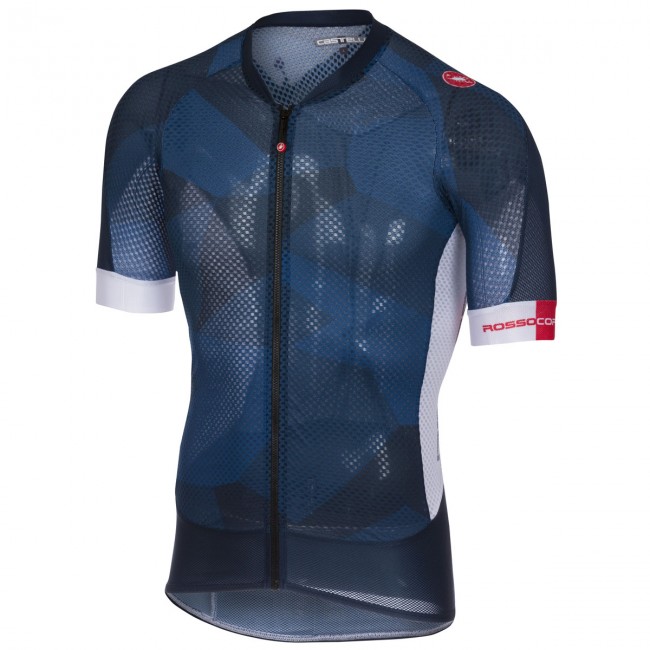 Castelli Climber's 2.0 Blauw Wielershirt Korte Mouw Castelli Climber's 2.0 Blauw Wielershirt Korte Mouw