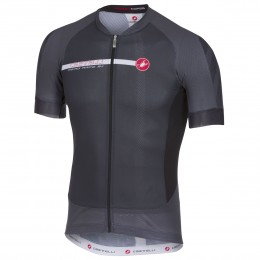 Castelli Aero Race 5.1 Antracite Wielershirt Korte Mouw