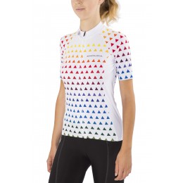 Endura Triangulate Dames Wit 2018 Wielershirt Korte Mouw