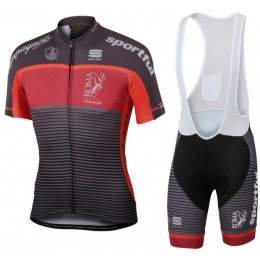GF Roma 2017 Fietskleding Set Wielershirt Korte Mouw+Korte Fietsbroeken Bib