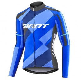 Giant Elevate Wielershirt Lange Mouw Blue