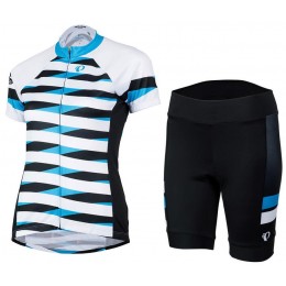 Pearl Izumi Select Escape LTD Bleu Dames Fietskleding Set Wielershirt Korte Mouw+Korte Fisbroeken