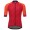 Santini Ace Rood Wielershirt Korte Mouw