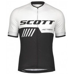 Scott RC TEAM 10 Wielershirt Korte Mouw White/Black